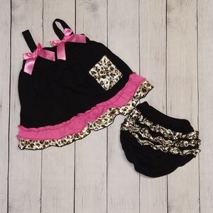 Leopard Summer Swing Top & Bloomers